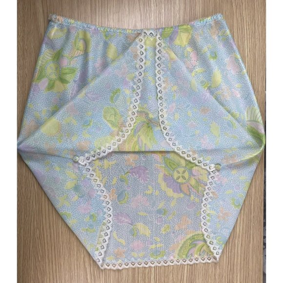 Vintage Psychedelic HALF SLIP MOD Retro Character by Matej 100% Dacron Polyester - Picture 2 of 12